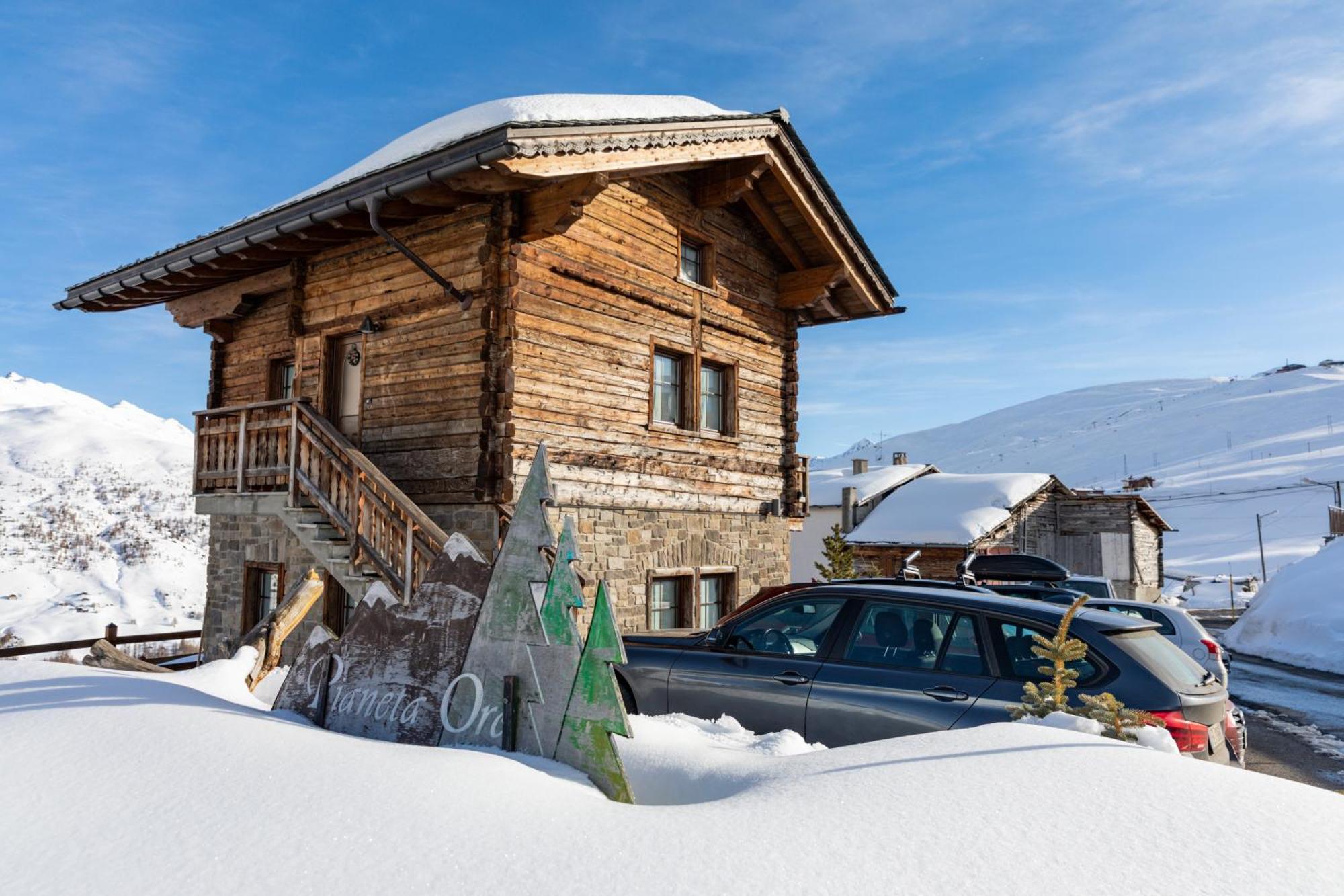 Ferienwohnung Pianeta Oro Avamposto Meteo Livigno Exterior foto