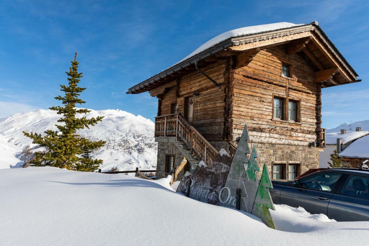 Ferienwohnung Pianeta Oro Avamposto Meteo Livigno Exterior foto